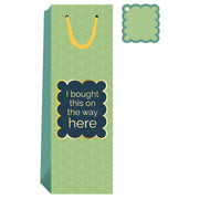 I Bought This On The Way Here Wine Bag