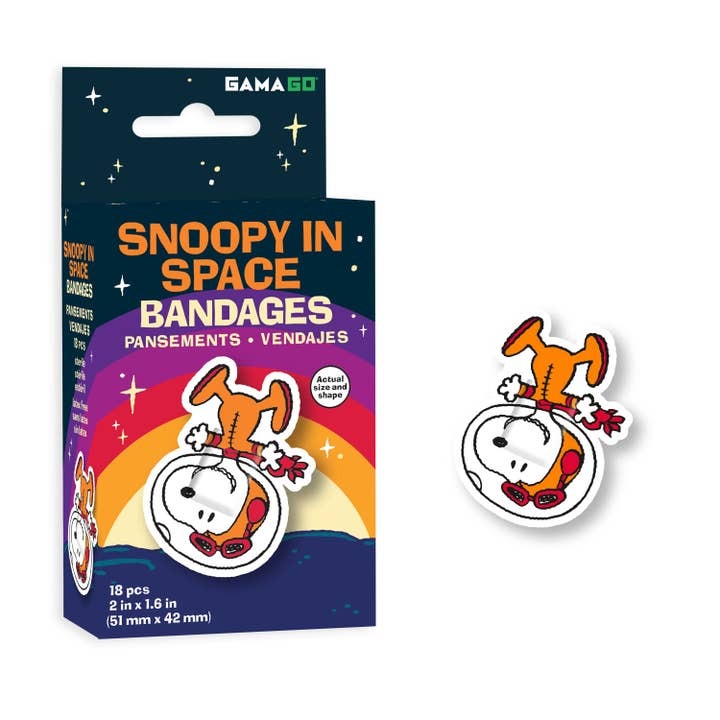 Snoopy In Space Bandages