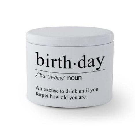 Birthday Travel Candle