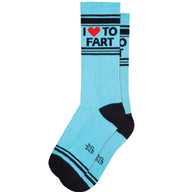 I Love To Fart Socks