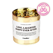 Love Laughter Happy Ever After Candle