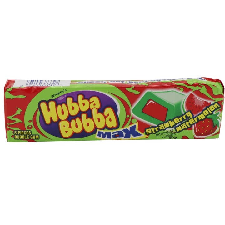Hubba Bubba Strawberry Watermelon Gum