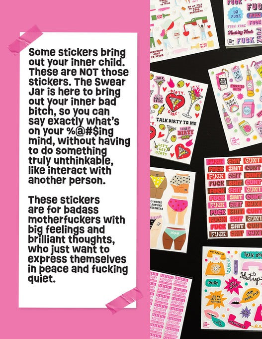Swear Jar Stickers