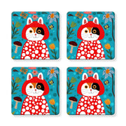 Kusameow Coasters