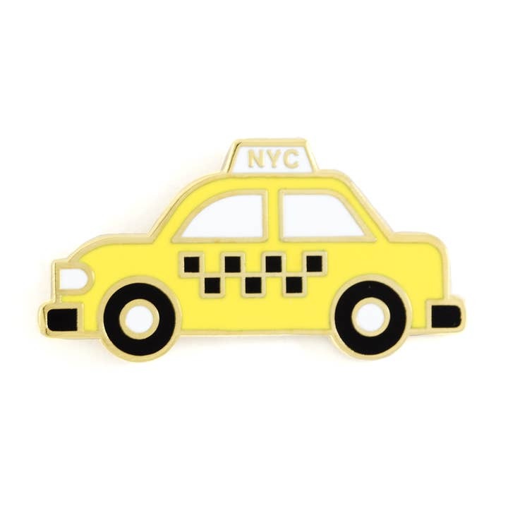 Taxi New York Enamel Pin