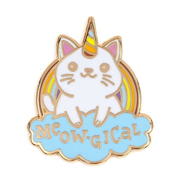 Meowgical Enamel Pin