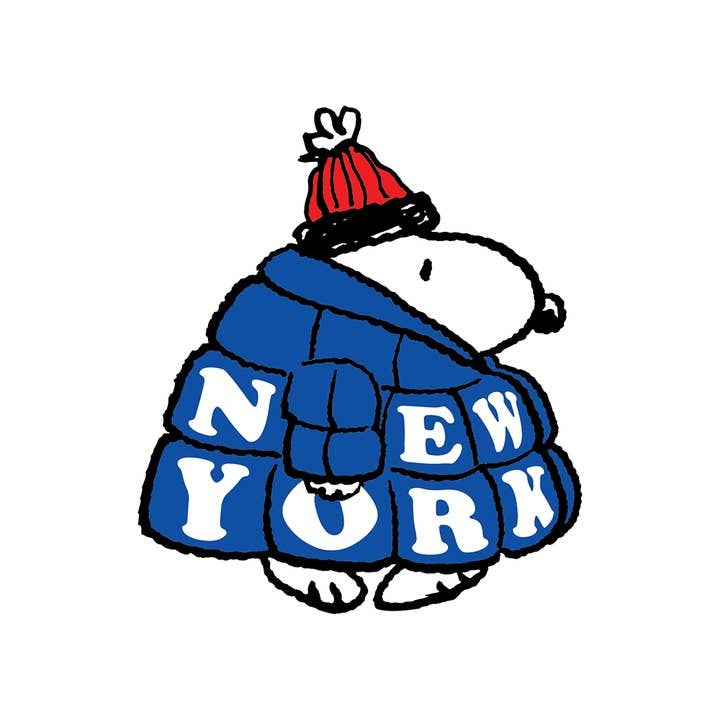 Snoopy New York Sticker