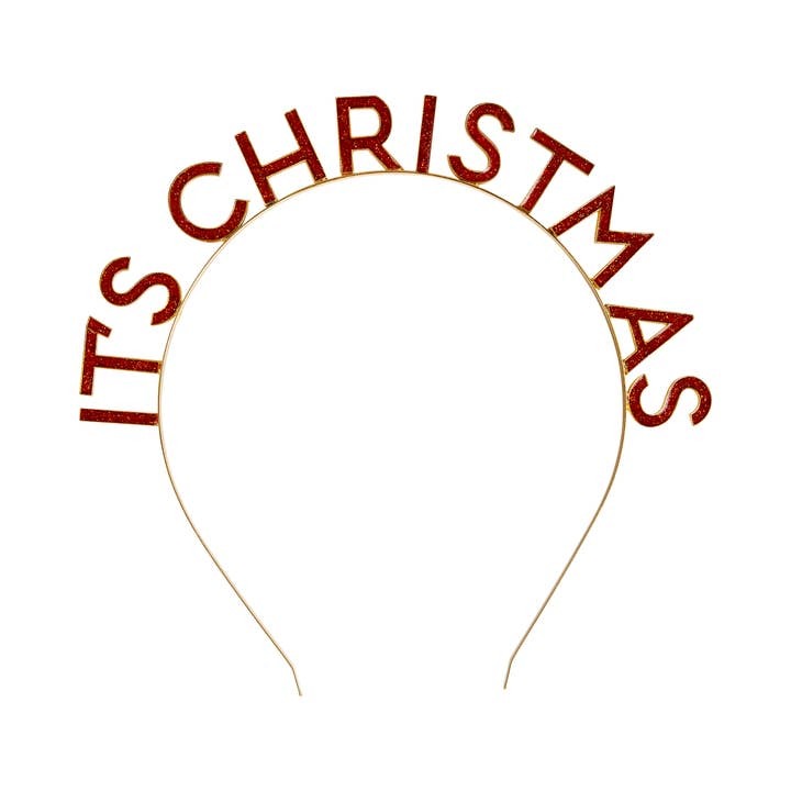 Red Christmas Headband