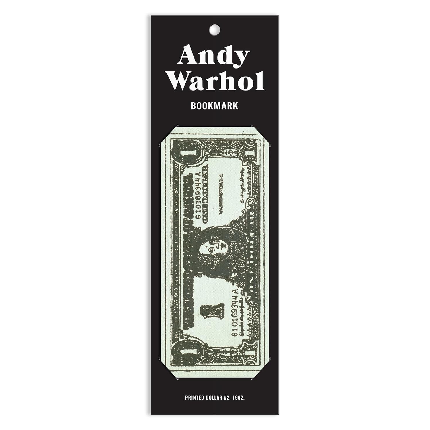 Andy Warhol Dollar Bookmark