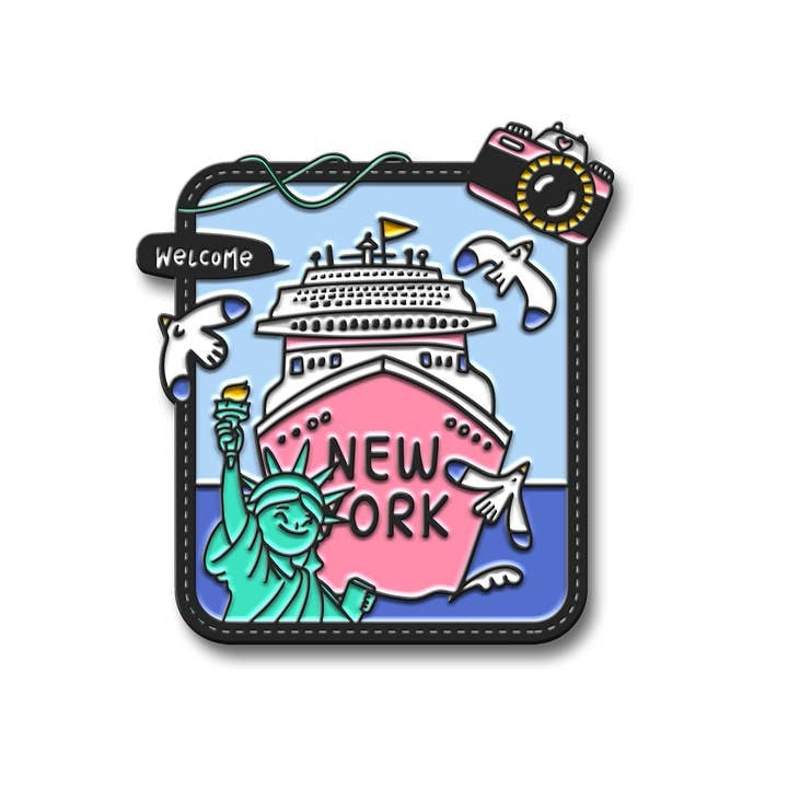 New York Ferry Pin