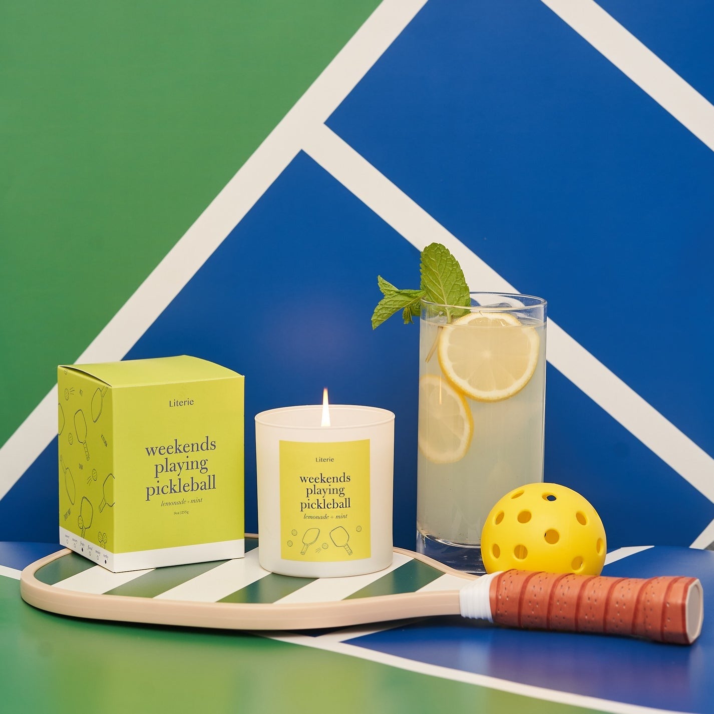 Pickleball Candle