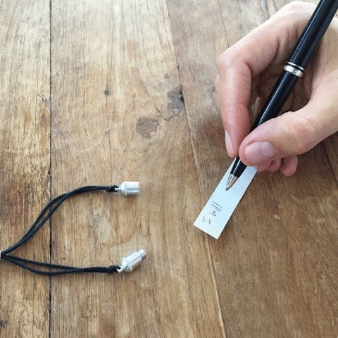 Wish Capsule Navy Bracelet