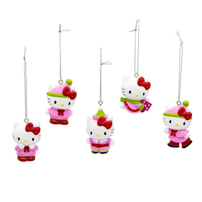 Hello Kitty Set Of Ornaments