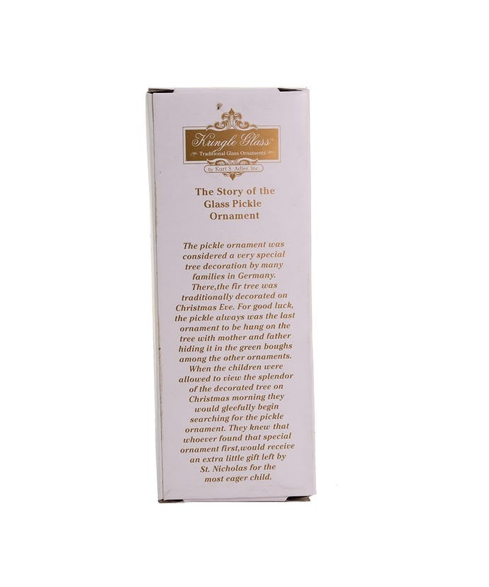 Pickle Glass Ornament