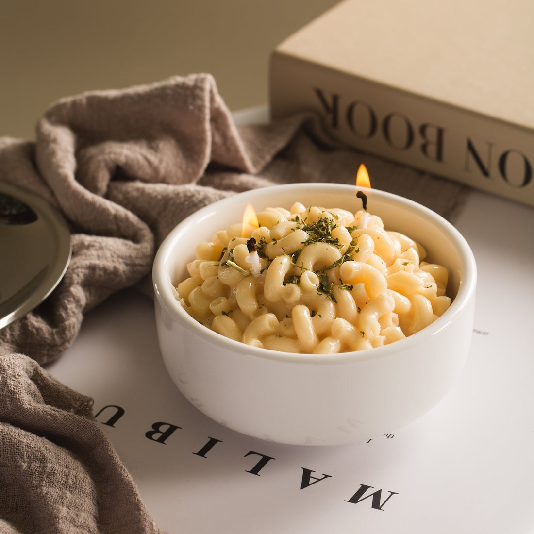 Mac And Cheese Candle