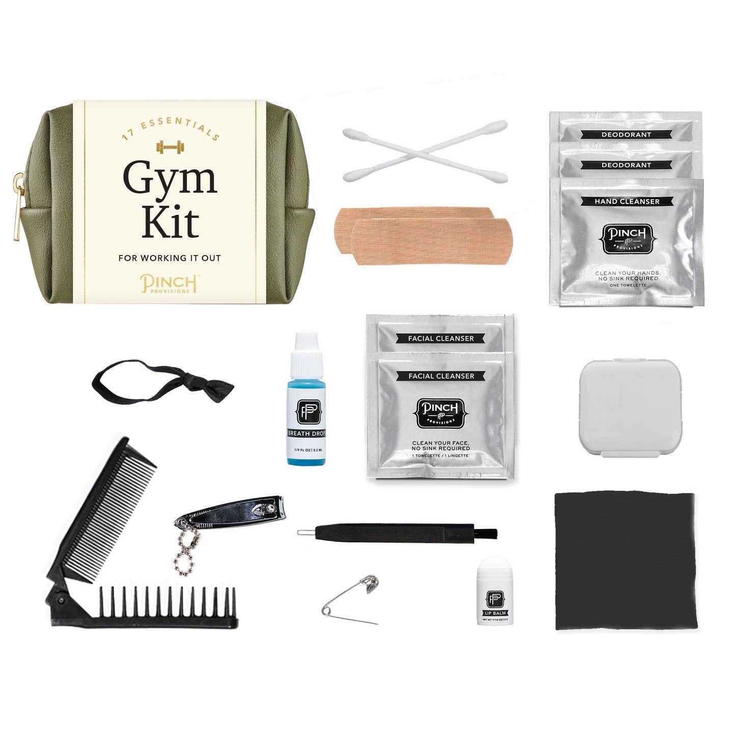 Green Leather Gym Kit