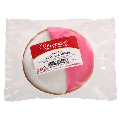 Jumbo Pink And White Cookie