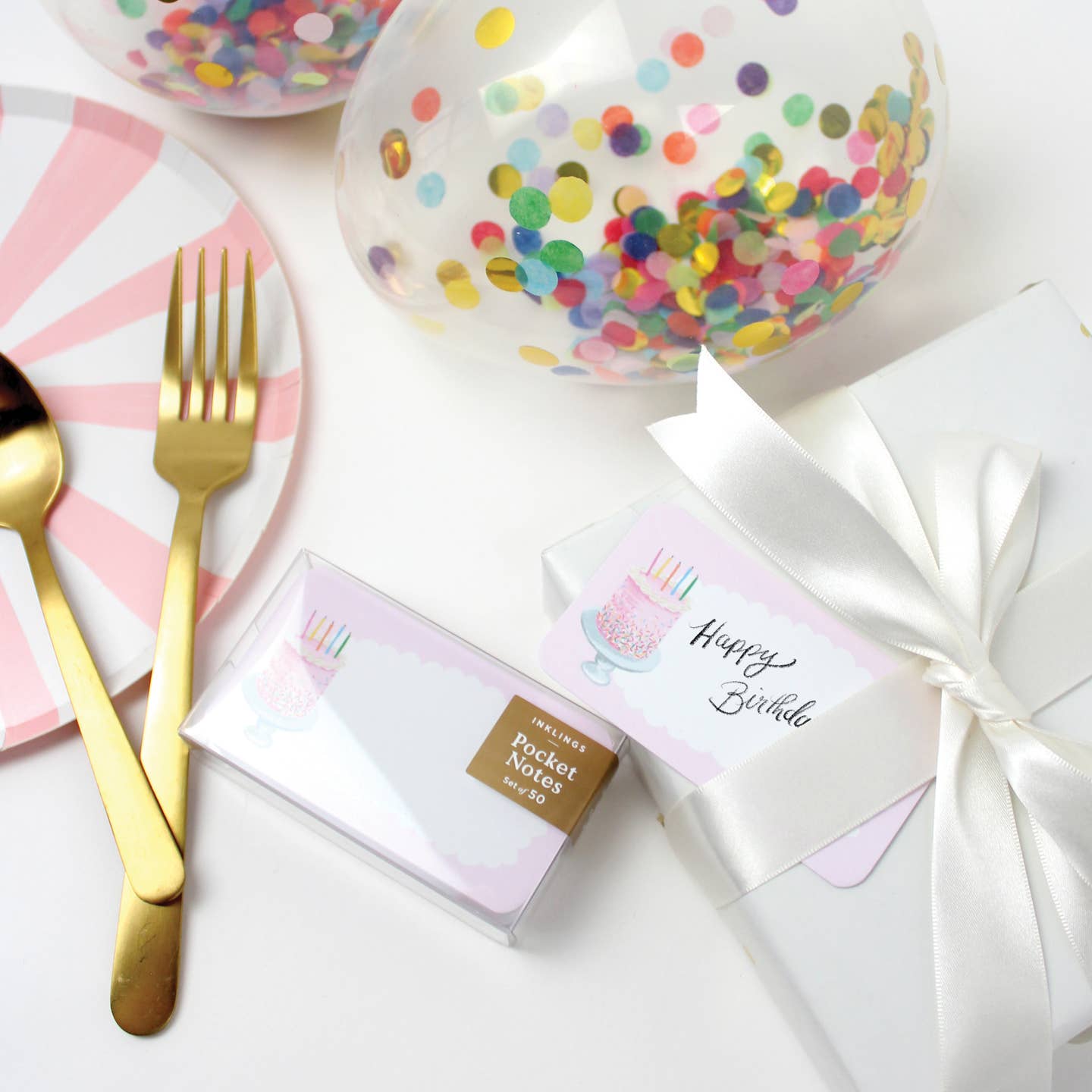 Birthday Cake Pocket Notes
