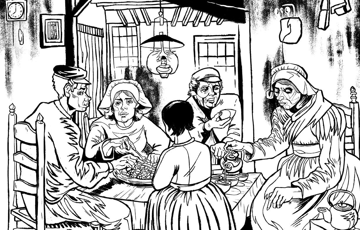 Van Gogh Coloring Book