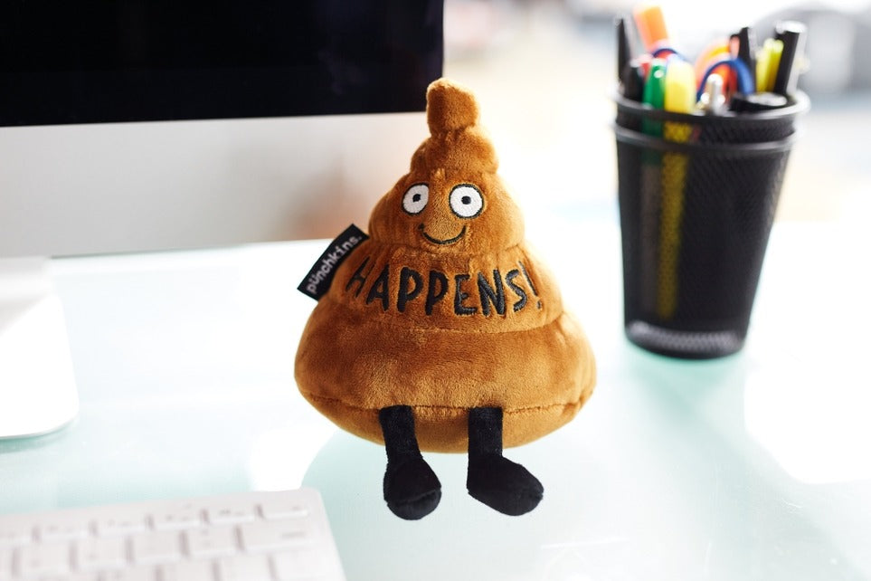 Poop Happens Plush Toy