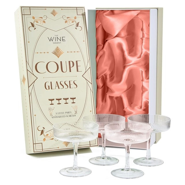 Coupe Champagne Glasses Set