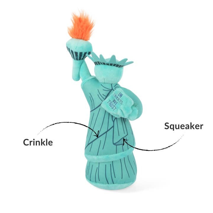 Lady Liberty Pet Toy Small