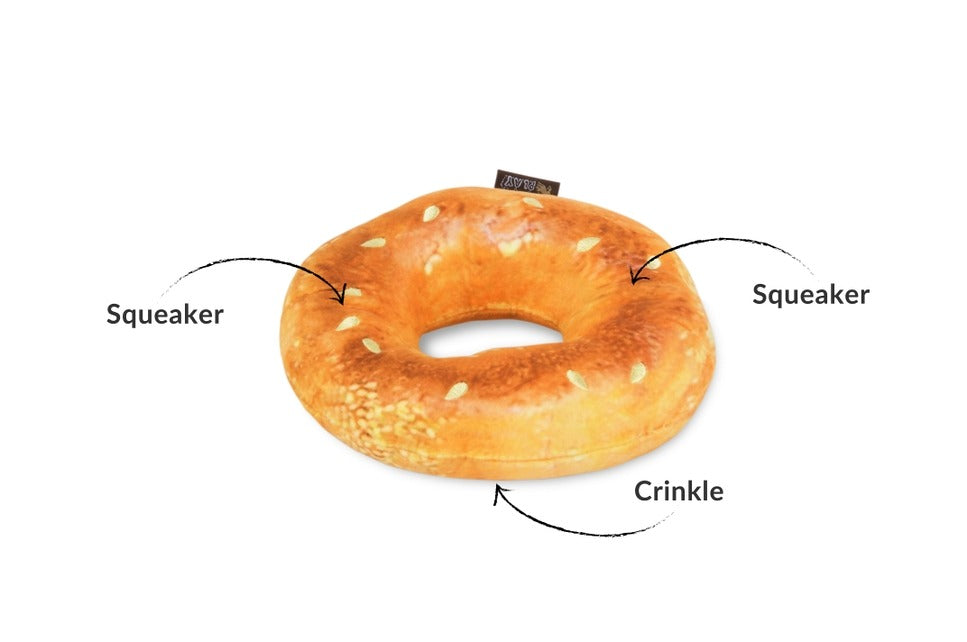 Bagel Dog Toy