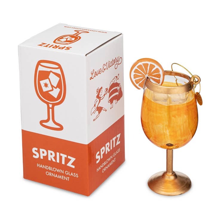 Aperol Spritz Ornament