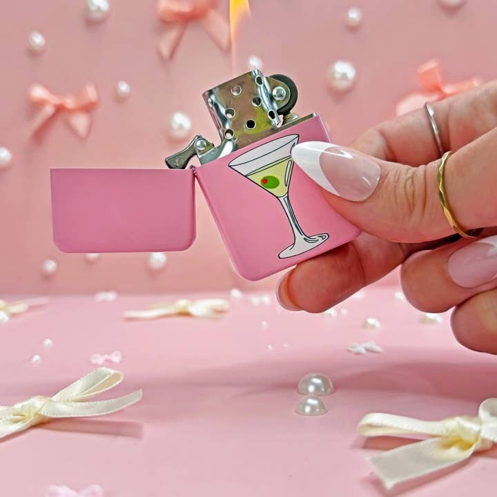 Martini Pink Lighter