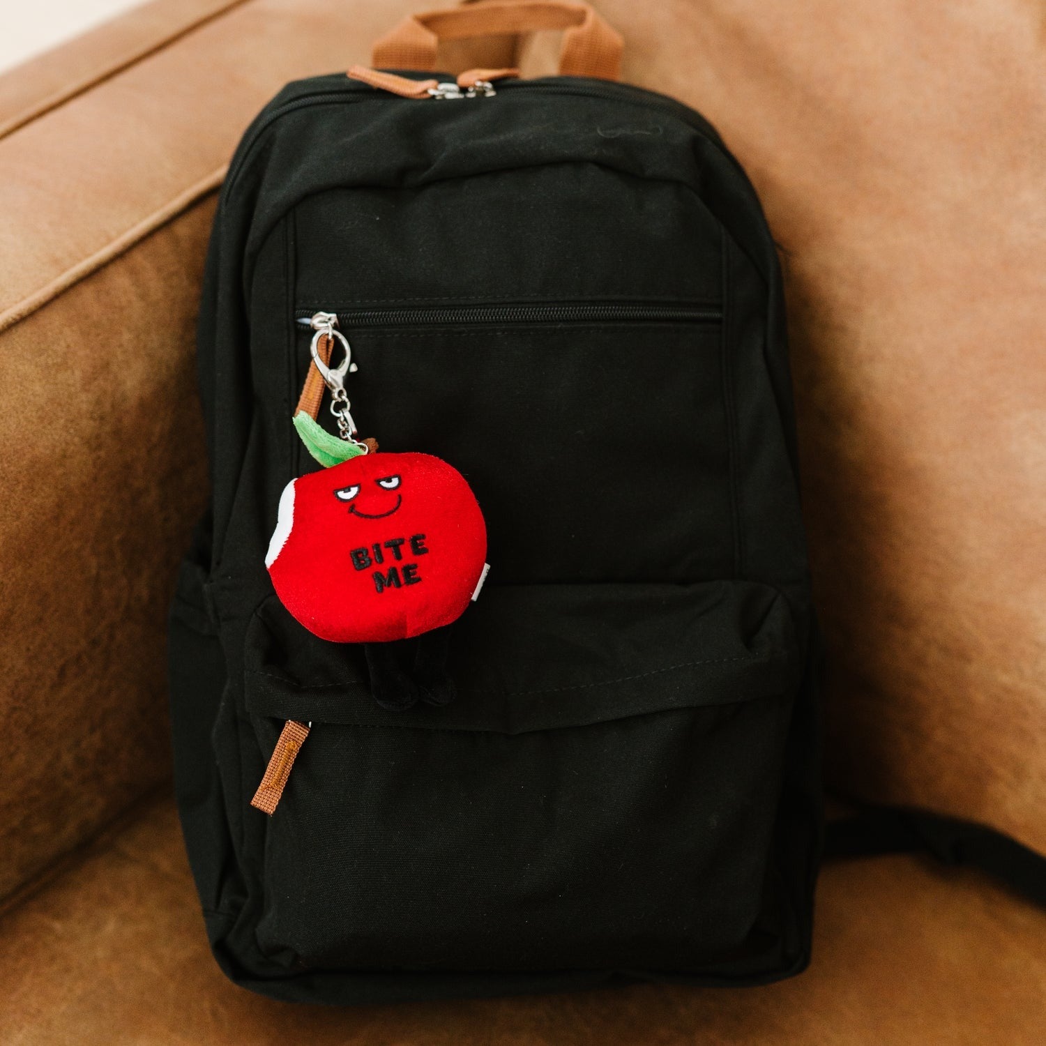Apple Bite Me Keychain