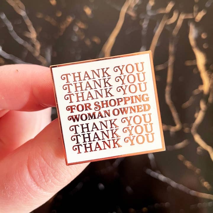 Woman Owned Bussiness Pin