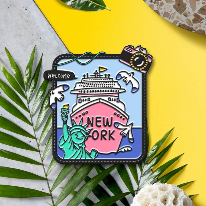 New York Ferry Pin