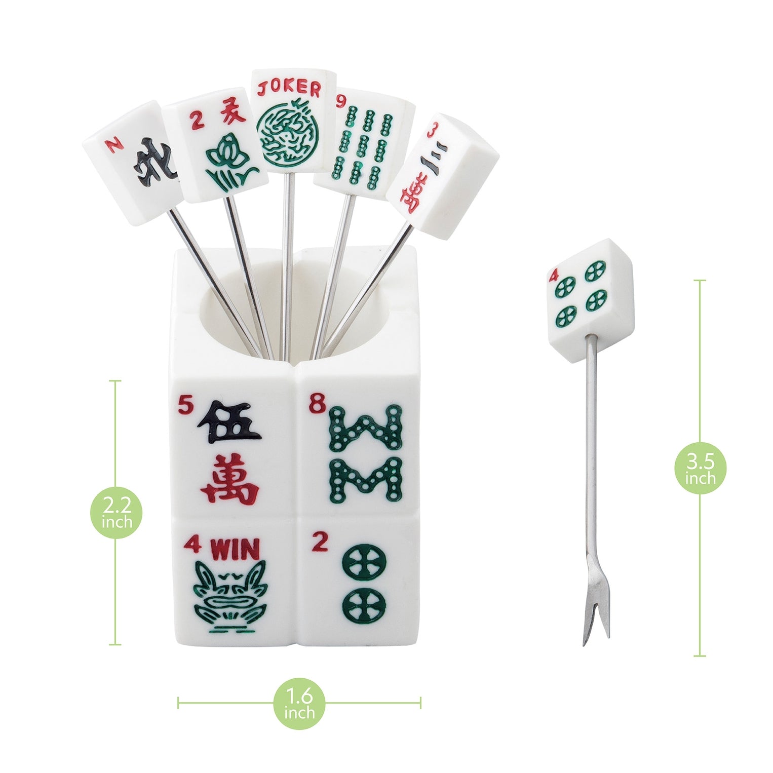 Mahjong Cocktail Pick Set