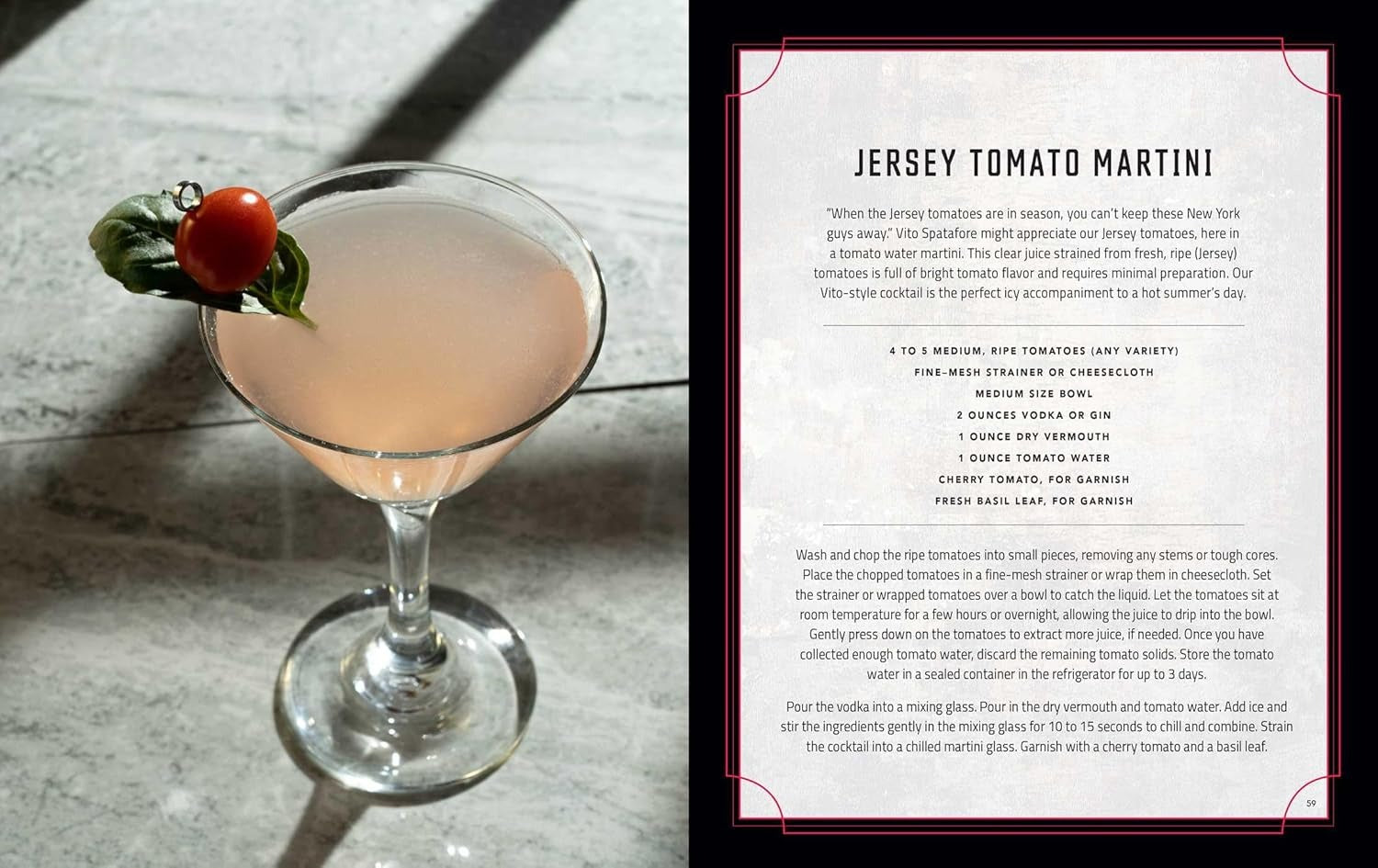 The Sopranos Cocktail Book