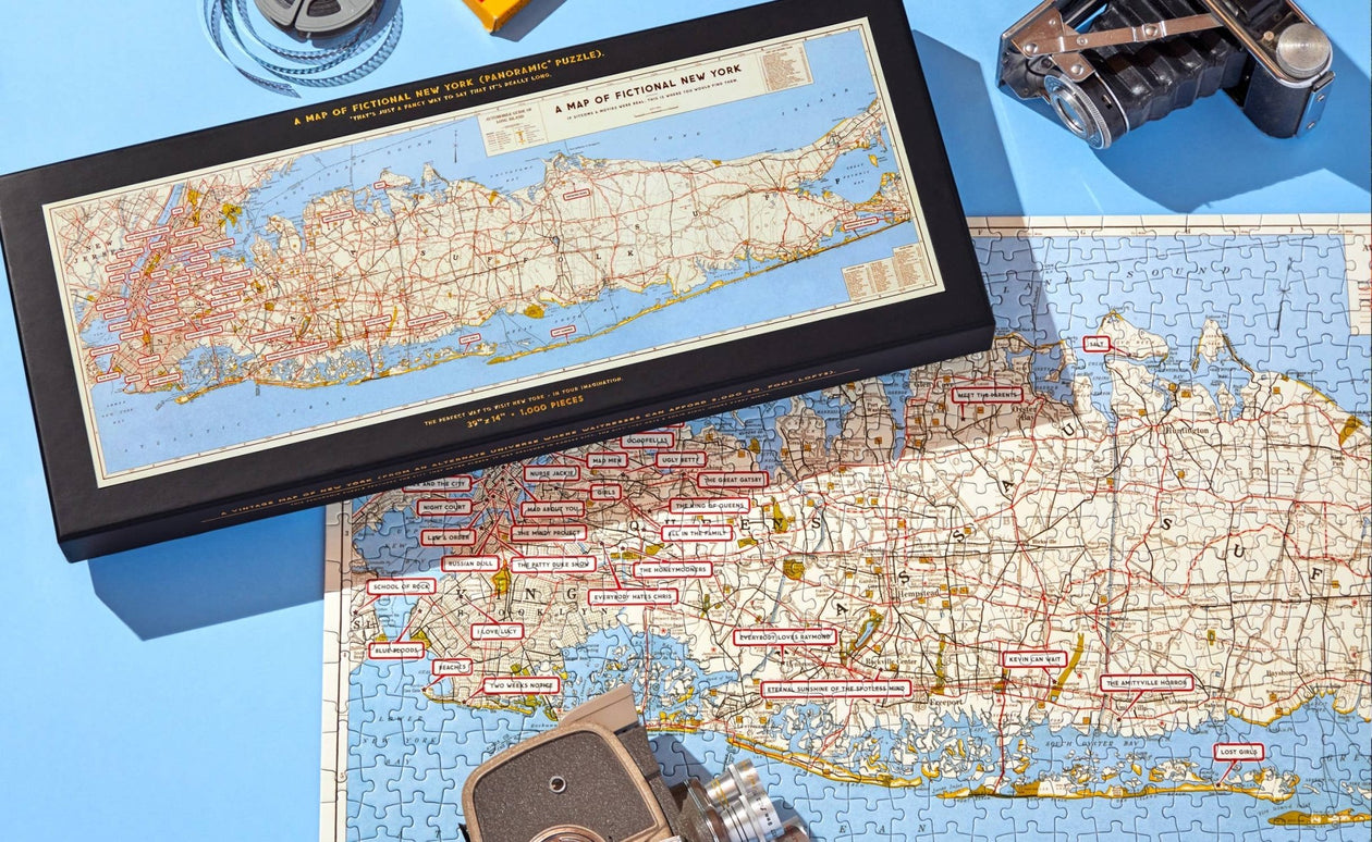 Map Of New York Puzzle