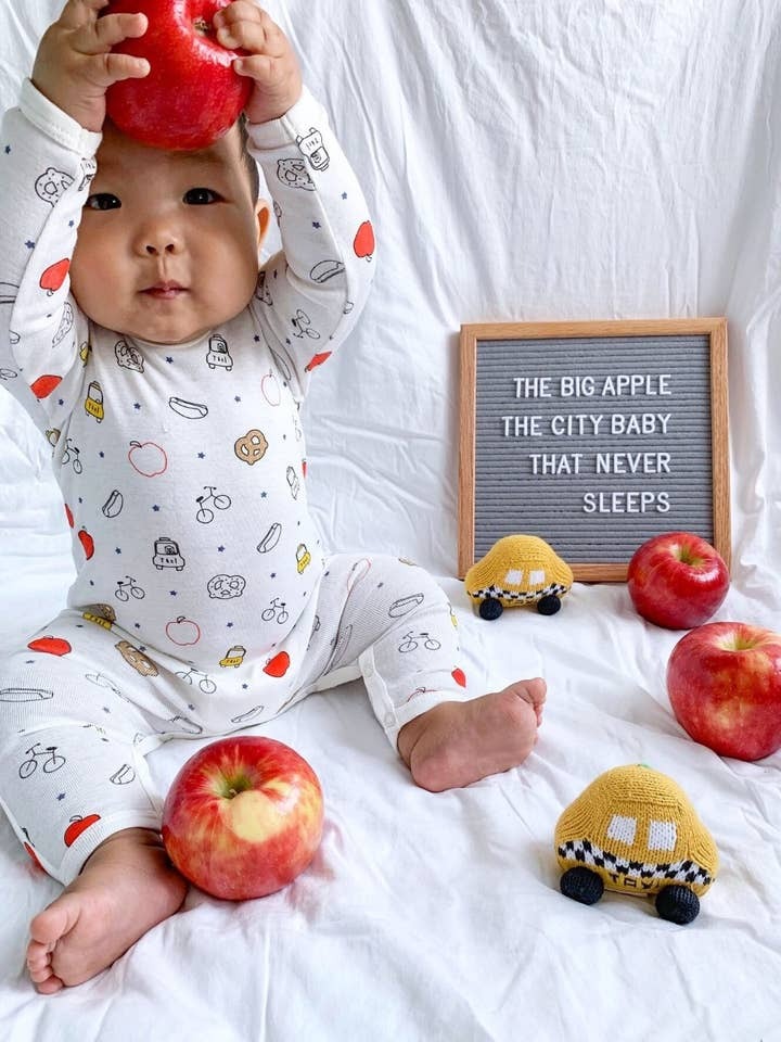 Taxi Rattle Baby Toy