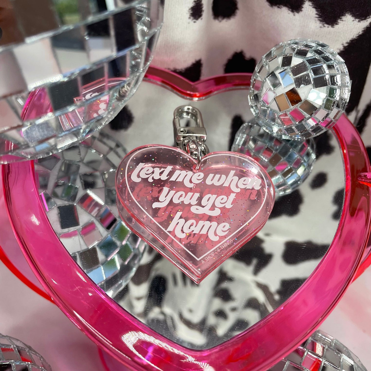 Text Me Keychain