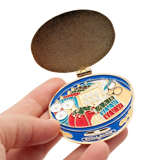 Grandma's Sewing Kit Pin