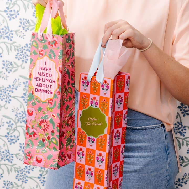 Define Too Drunk Wine Bag