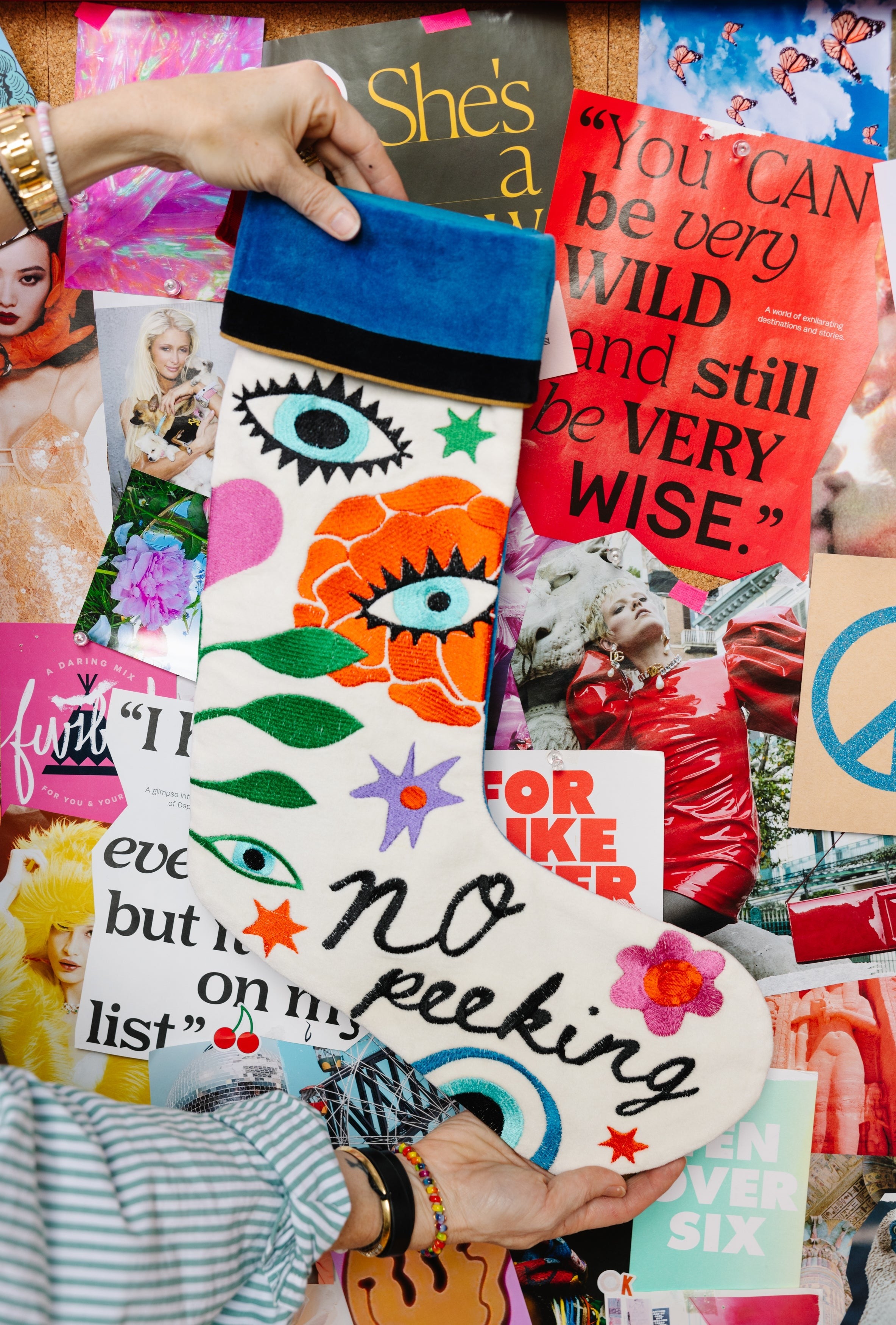No Peeking Stocking