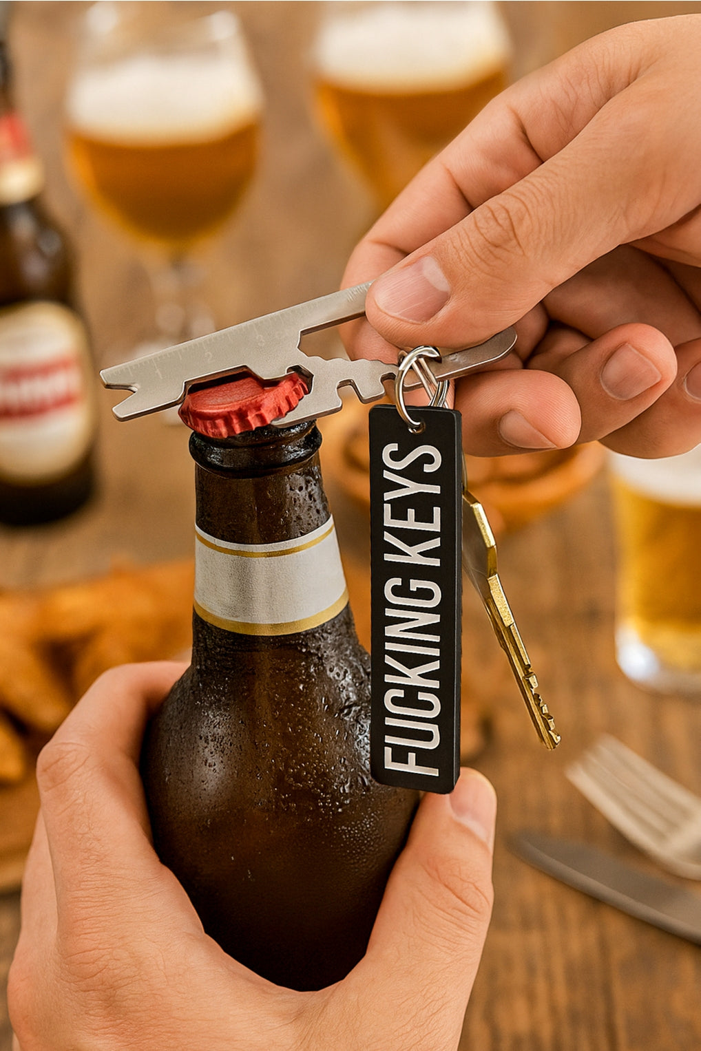 F Keys Multitool Keychain