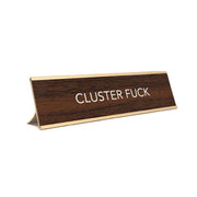 Cluster F Nameplate