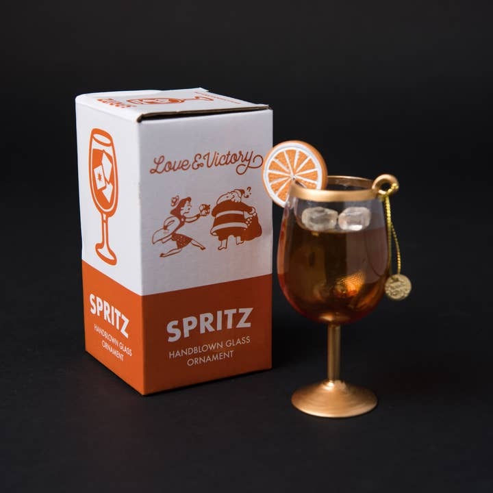 Aperol Spritz Ornament