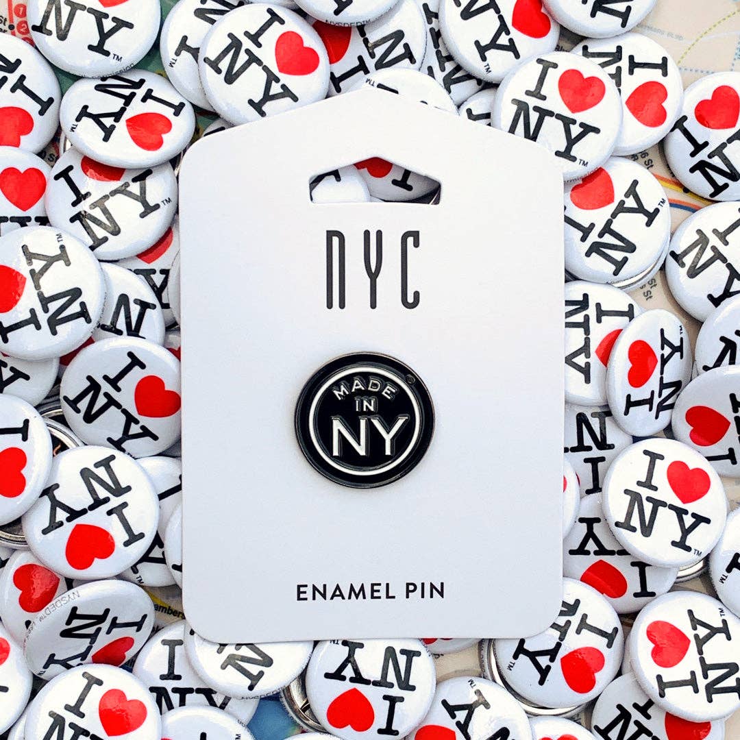 Made In Ny Enamel Pin