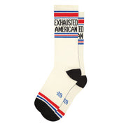 Exhausted American Socks