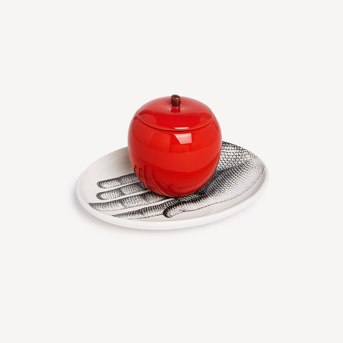 Fornasetti's Frutto Proibito Apple Candle