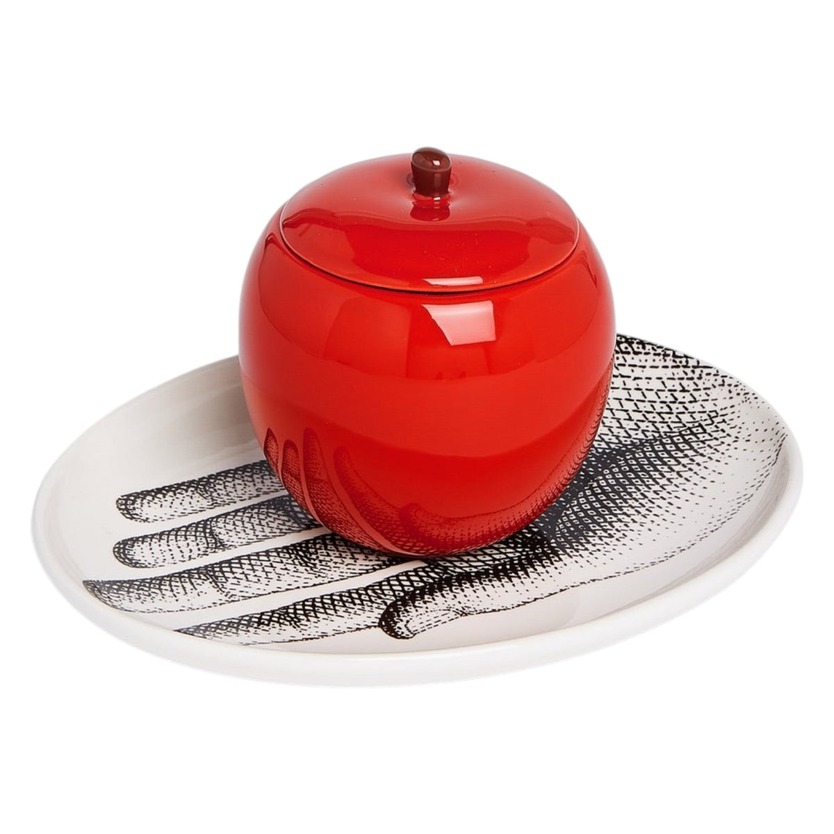 Fornasetti's Frutto Proibito Apple Candle