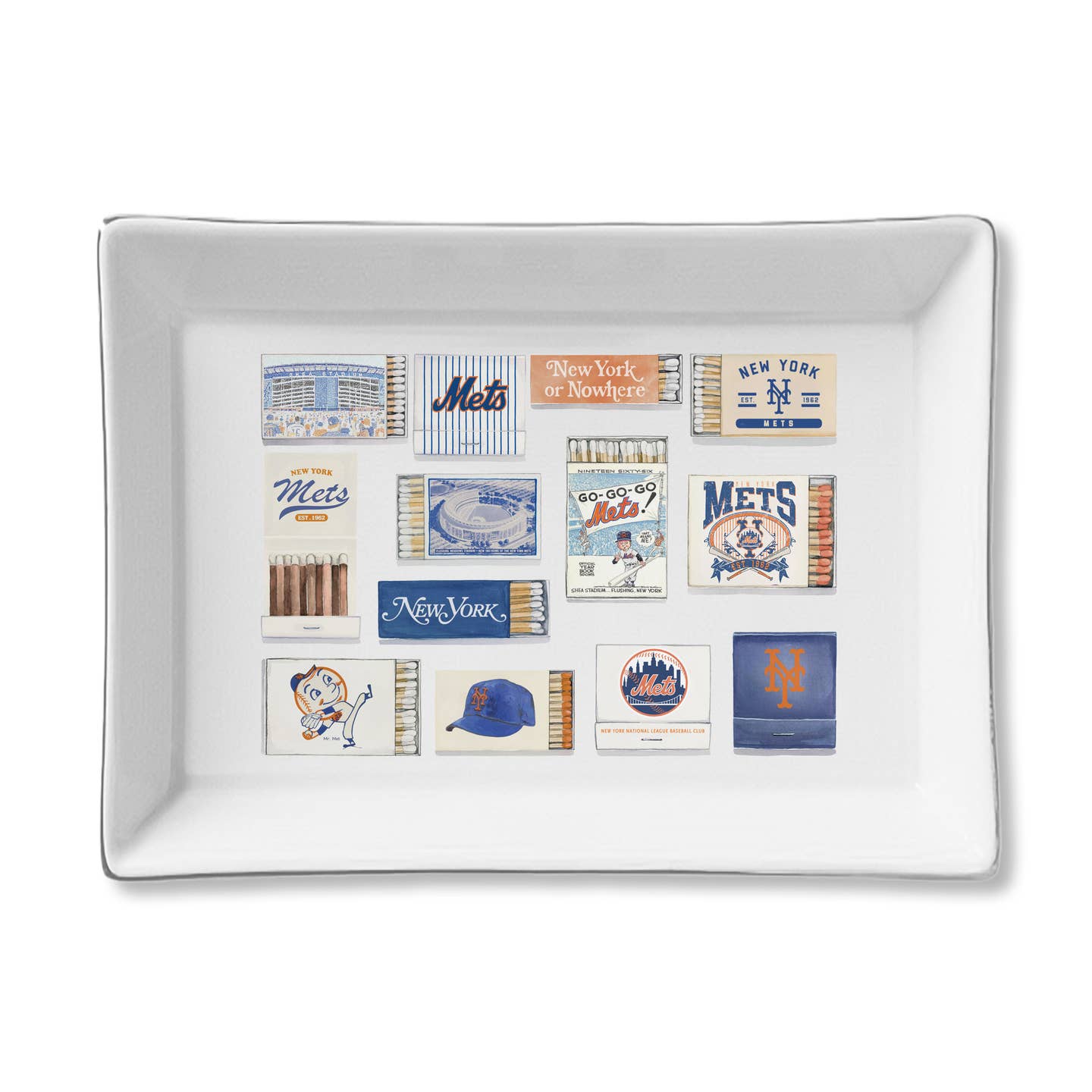 Mets Matchbox Tray