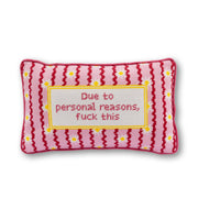 Personal Reasons Pillow