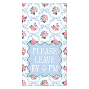 Please Leave By 9 Guest Towel